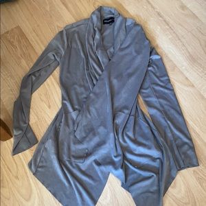 Kendall and Kylie suede pull over